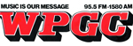 WPGC Bumpersticker - Block Letter Logo with Music Is Our Mesage positioner 