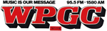 WPGC Bumpersticker - Block Letter Logo with serial number