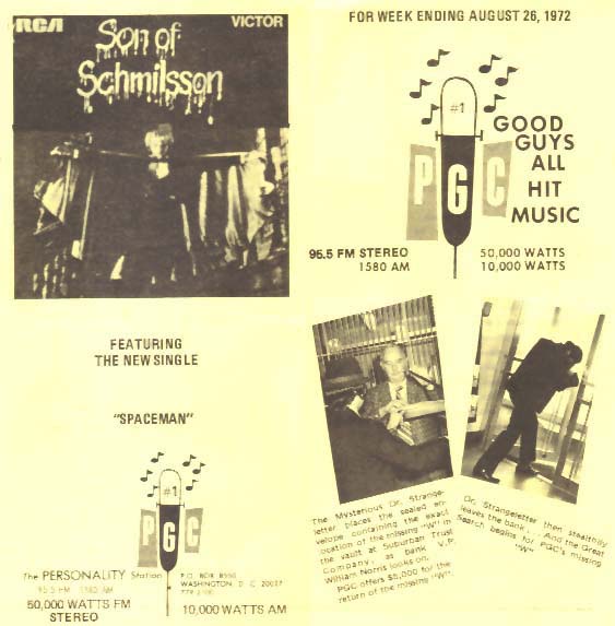 PGC Music Survey Weekly Playlist - 08/26/72 - Outside