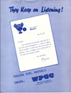 WPGC - Listener Letter