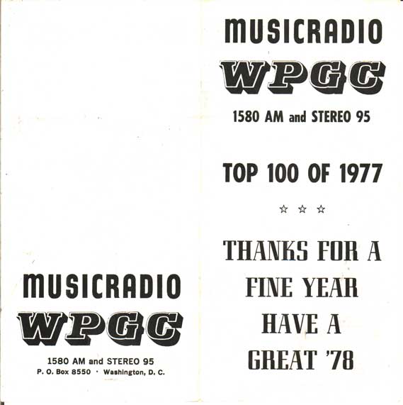 WPGC Top 100 of 1977 - Outside