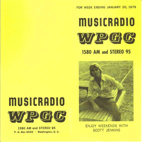 WPGC Music Survey Weekly Playlist - 01/20/79 - Outside