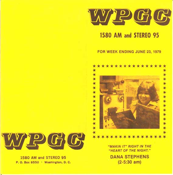 WPGC Music Survey Weekly Playlist - 06/23/79 - Outside