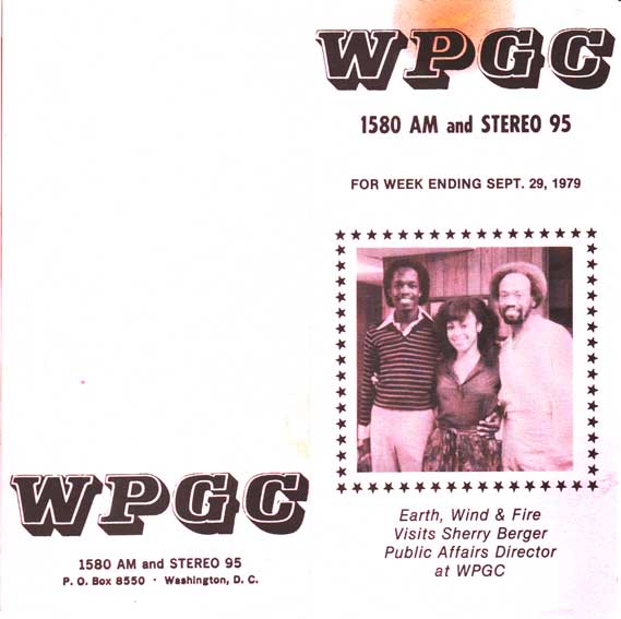 WPGC Music Survey Weekly Playlist - 09/29/79 - Outside