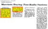 WPGC Article - 06/11/74 - Washington Post - Marriotts Buying Two Stations