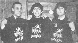 WPGC Photo - Beatles with WPGC Good Guy Dean Griffith (Dean Anthony)