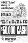 WPGC - Print Ad - Rains Money On Washington