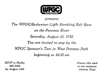WPGC - 1982 Invitation