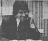WPGC Photo - Dan Mason on the phone
