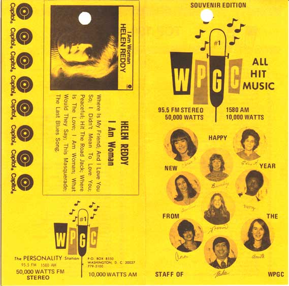 WPGC TOP 100 HITS - 1972