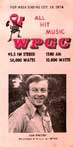 WPGC Music Survey Weekly Playlist - 10/18/74 - Front