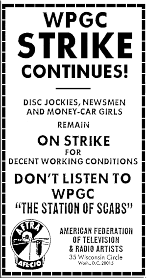 WPGC - The Great Strike (That Struck Out)